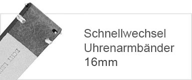 Schnellwechsel Uhrenarmband 16mm