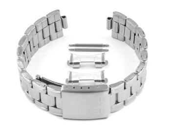 Ersatz-Uhrenarmband Casio für MTP-1215A, Edelstahl...