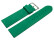 XL Uhrenarmband weiches Leder genarbt grasgrün 14mm Stahl