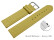 XL Schnellwechsel Uhrenarmband weiches Leder genarbt limette 22mm Gold