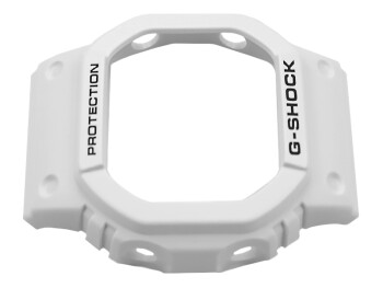 Casio G-Squad Bezel DW-H5600-7 Ersatz Lünette weiß aus biobasiertem Resin