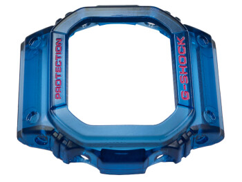 Bezel Casio G-Shock G-Lide GLX-5600C-2 Lünette blau transparent